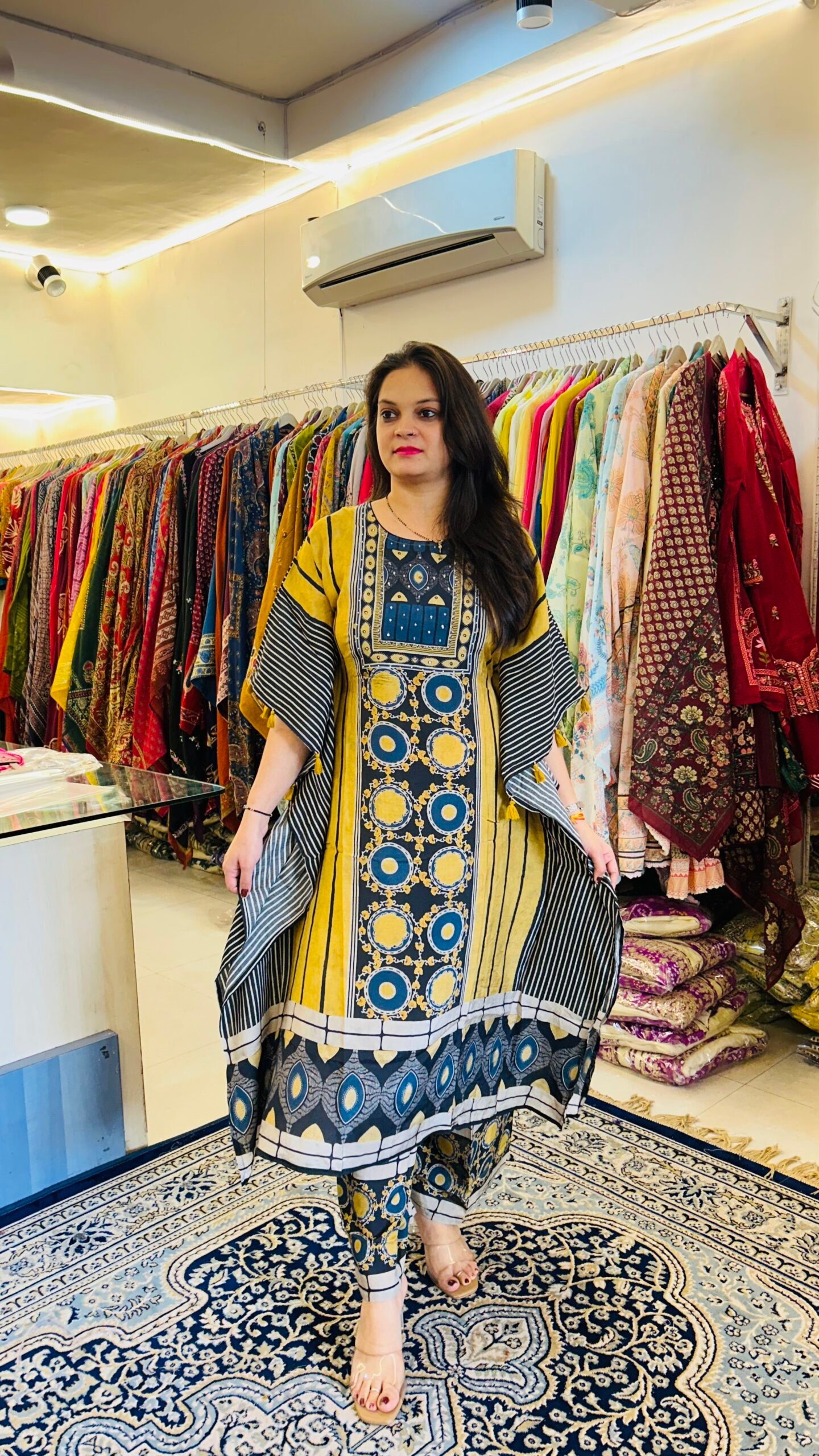 Pure Gazi Silk Kaftan