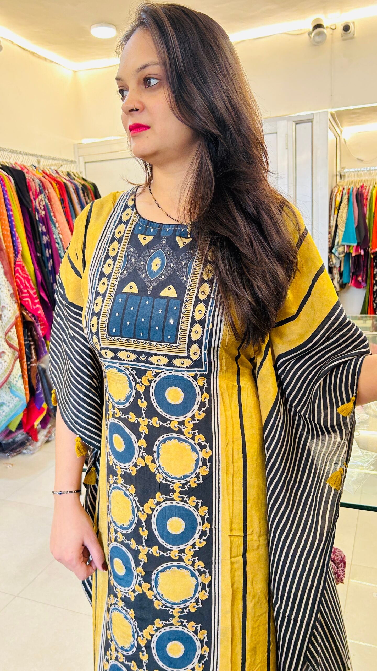 Pure Gazi Silk Kaftan