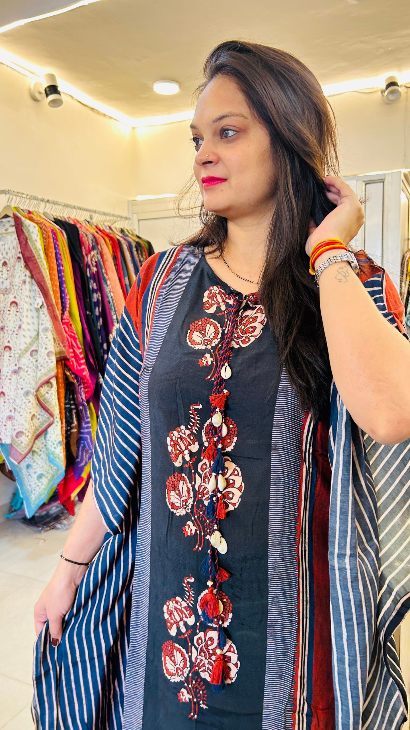 Premium Gaji Silk Kaftaan