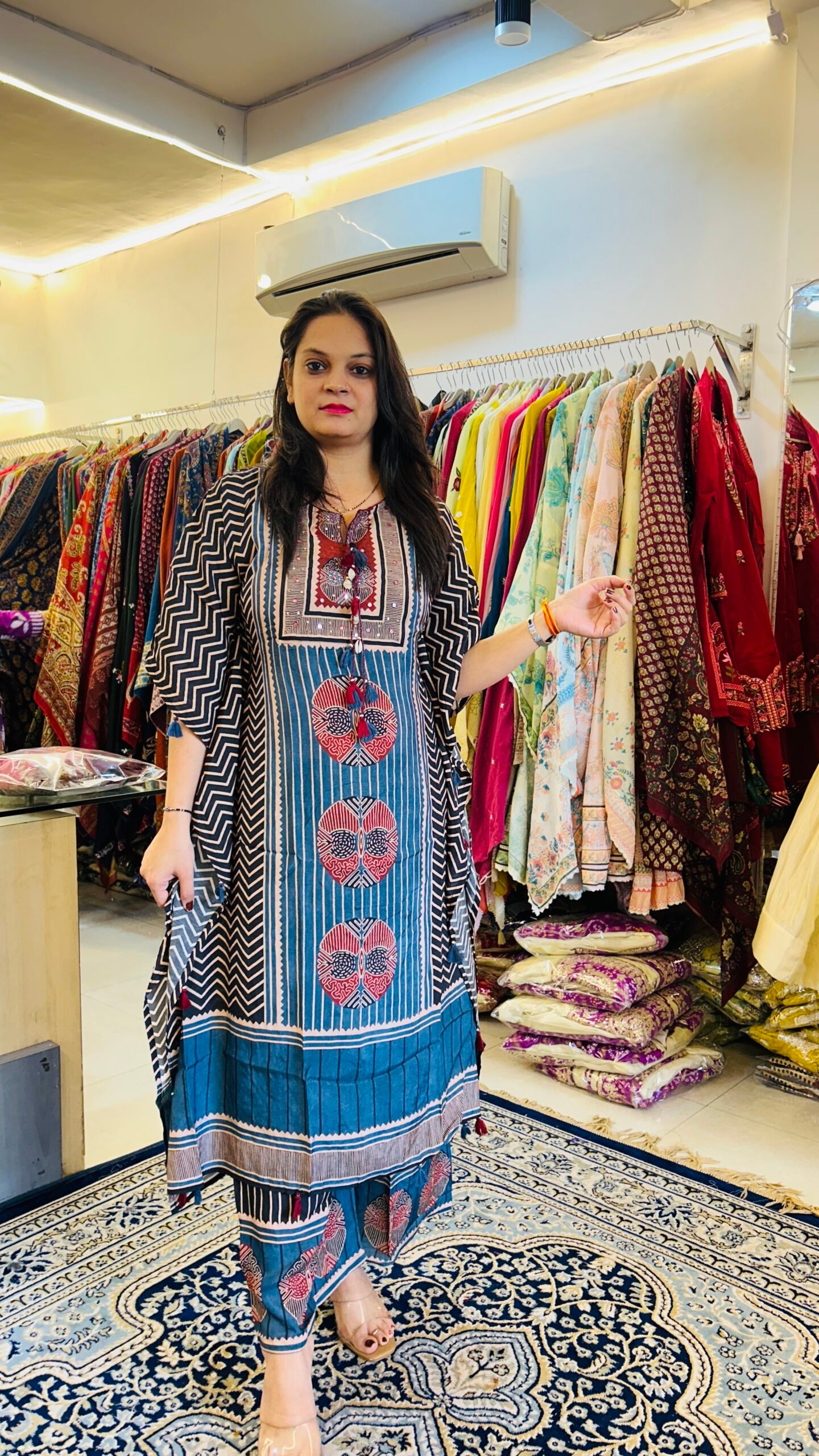 Versatile Gazi Silk Kaftaan