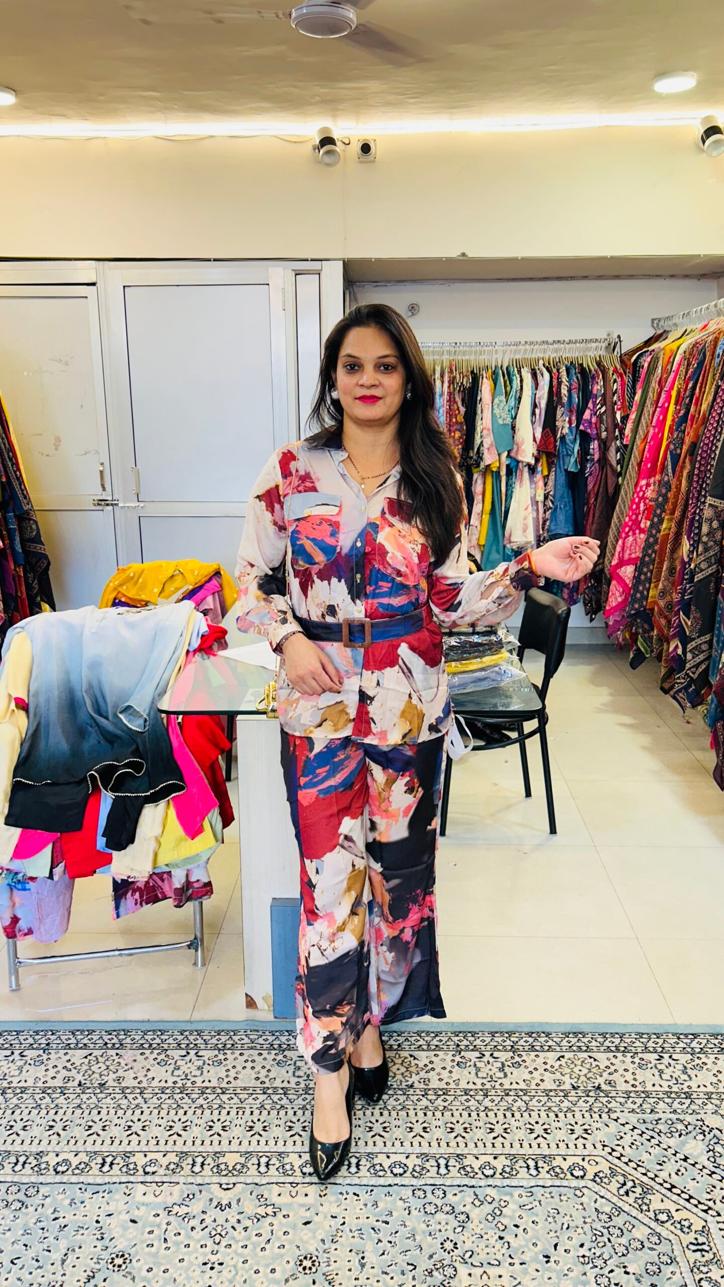 Premium Crep Fabric Co-ord Set