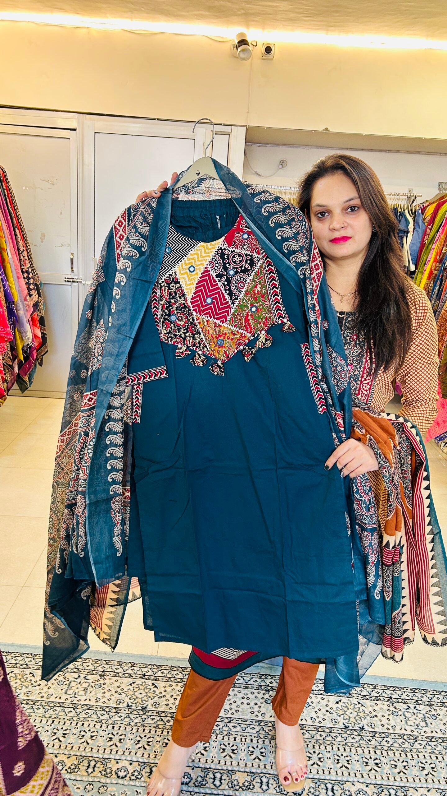 Taj Cotton Straight Pices