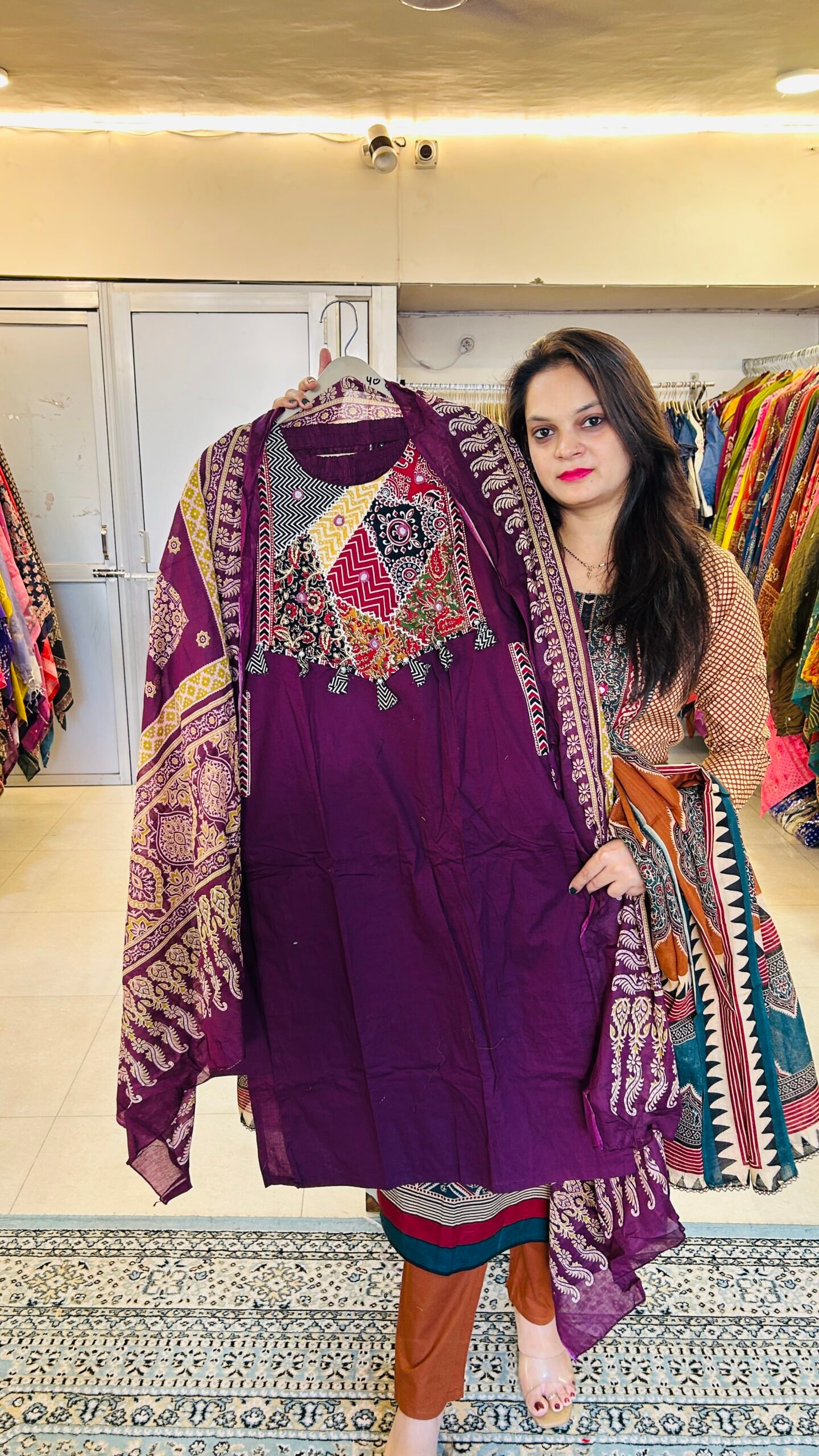 Taj Cotton Straight Pices