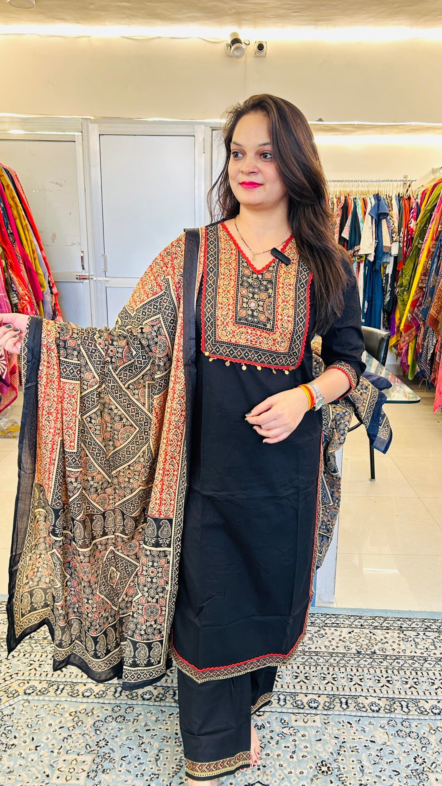 Premium Taj Cotton Straight Suit