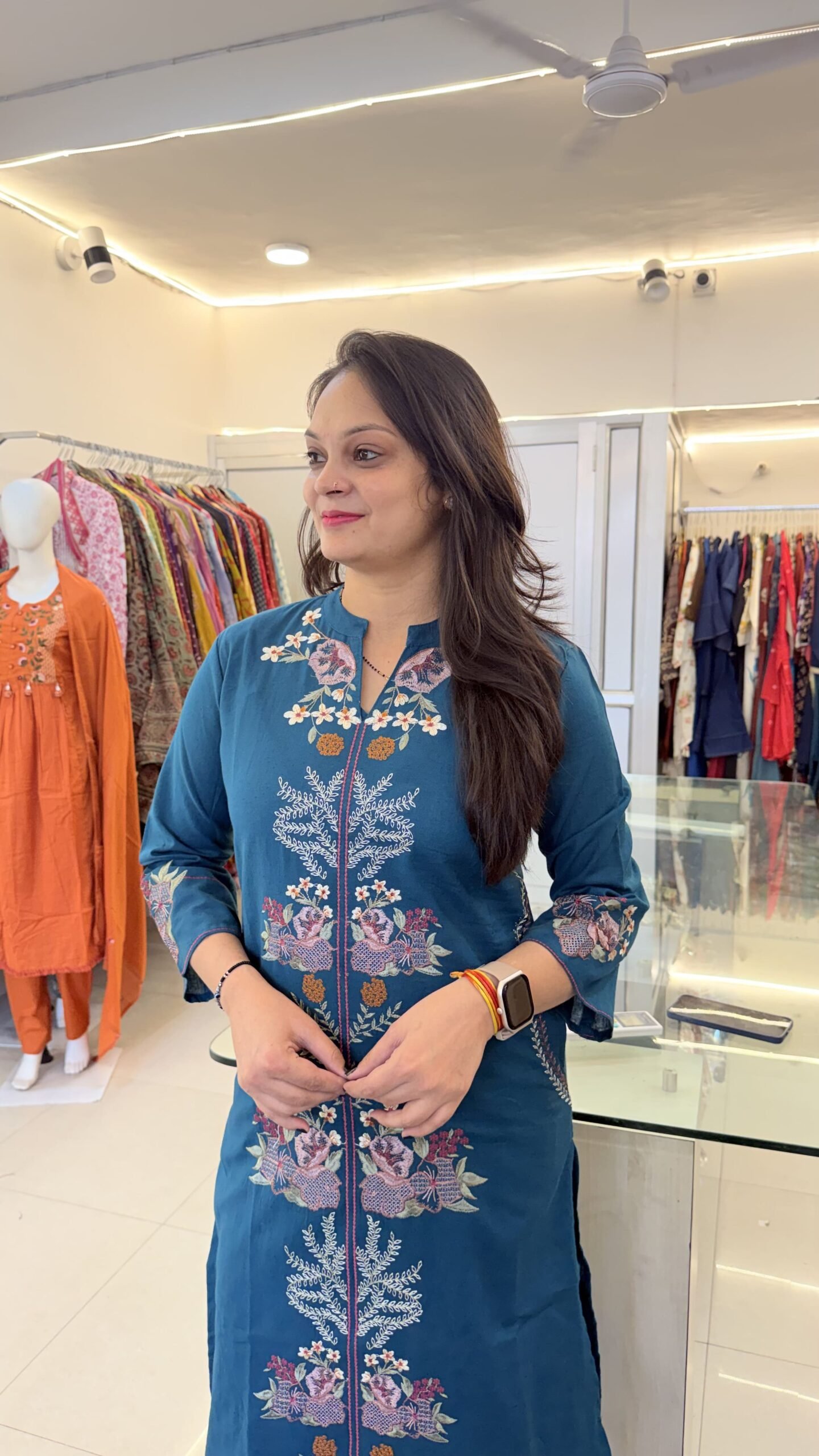 Premium Embroidery Co-ord set